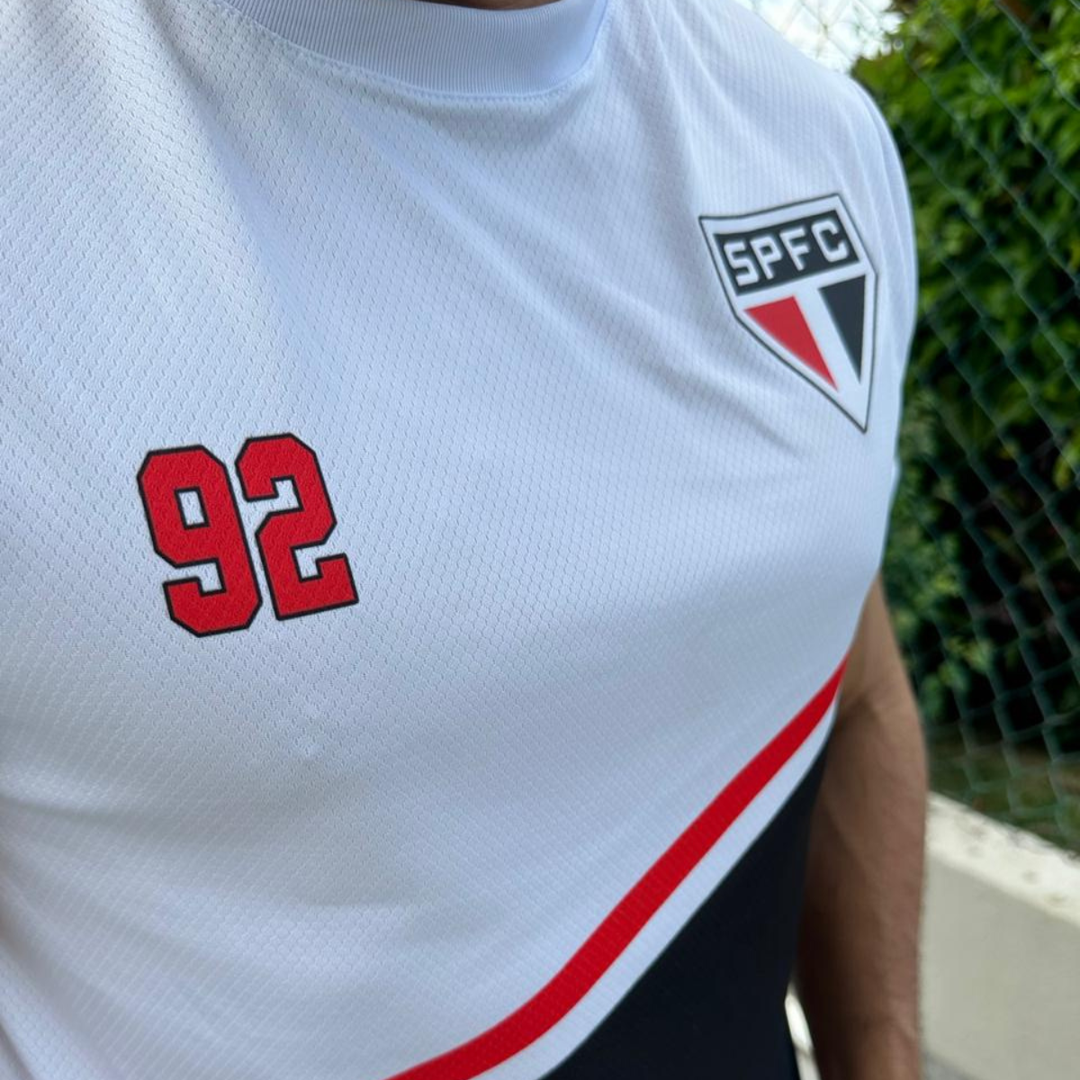 CAMISETA SÃO PAULO BRANCA LANÇAMENTO 2024 HOMENAGEM MUNDIAL E LIBERTADORES 92